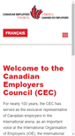 Mobile Screenshot of cec-cce.ca